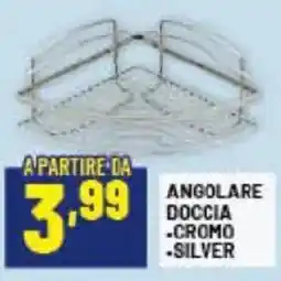 Risparmio Casa Angolare doccia cromo, silver offerta