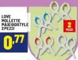 Risparmio Casa Love mollette maxi giostyle offerta