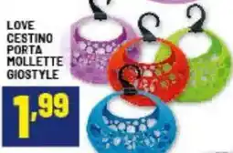 Risparmio Casa Love cestino porta mollette giostyle offerta