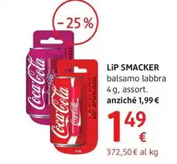 dm drogerie markt LIP SMACKER balsamo labbra offerta