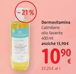 dm drogerie markt Dermovitamina Calmilene olio lavante offerta