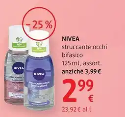 dm drogerie markt NIVEA struccante occhi bifasico offerta