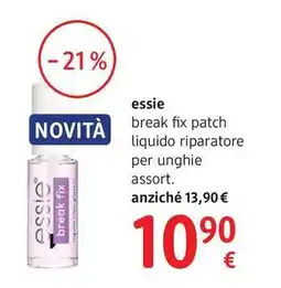 dm drogerie markt essie break fix patch liquido riparatore per unghie offerta