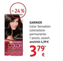 dm drogerie markt GARNIER Color Sensation colorazione permanente offerta