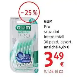 dm drogerie markt GUM Pro scovolini interdentali offerta
