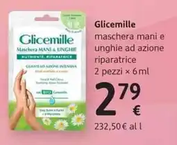 dm drogerie markt Glicemille maschera mani e unghie ad azione riparatrice offerta