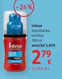 dm drogerie markt intesa dopobarba lenitivo offerta