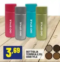Risparmio Casa Bottiglia termica giostyle offerta