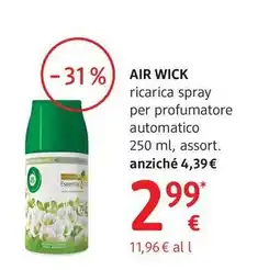 dm drogerie markt AIR WICK ricarica spray per profumatore automatico offerta