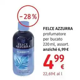 dm drogerie markt FELCE AZZURRA profumatore per bucato offerta