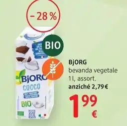 dm drogerie markt BJORG bevanda vegetale offerta