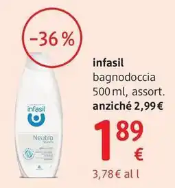 dm drogerie markt infasil bagnodoccia offerta