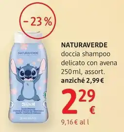 dm drogerie markt NATURAVERDE doccia shampoo delicato con avena offerta