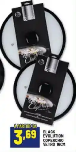 Risparmio Casa Black evolution coperchio vetro offerta