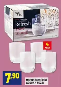 Risparmio Casa Moods bicchieri acqua offerta