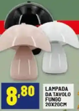 Risparmio Casa Lampada da tavolo fungo offerta