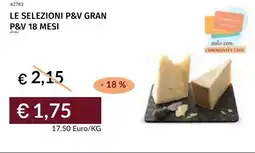 Prezzemolo e Vitale Le selezioni p&v gran p&v 18 mesi offerta