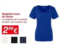KiK Magliette basic da donna offerta