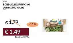 Prezzemolo e Vitale Bonduelle spinacino contadino offerta