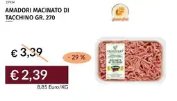 Prezzemolo e Vitale Amadori macinato di tacchino offerta