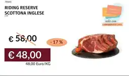 Prezzemolo e Vitale Riding reserve scottona inglese offerta