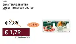 Prezzemolo e Vitale Granterre senfter cubetti di speck offerta