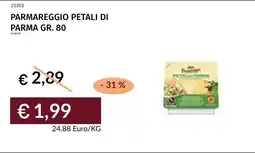 Prezzemolo e Vitale Parmareggio petali di parma offerta