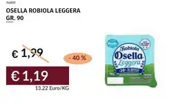 Prezzemolo e Vitale Osella robiola leggera offerta