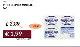 Prezzemolo e Vitale Philadelphia mini offerta