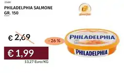 Prezzemolo e Vitale Philadelphia salmone offerta