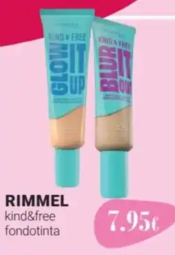 Tigotà RIMMEL kind&free fondotinta offerta