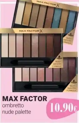 Tigotà MAX FACTOR ombretto nude palette offerta