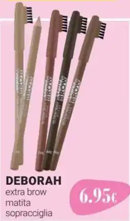 Tigotà DEBORAH extra brow matita sopracciglia offerta
