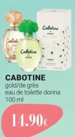 Tigotà CABOTINE gold/de grès eau de toilette donna offerta