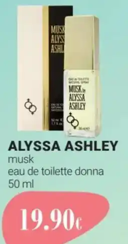 Tigotà ALYSSA ASHLEY musk eau de toilette donna offerta