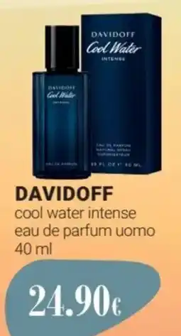 Tigotà DAVIDOFF cool water intense eau de parfum uomo offerta