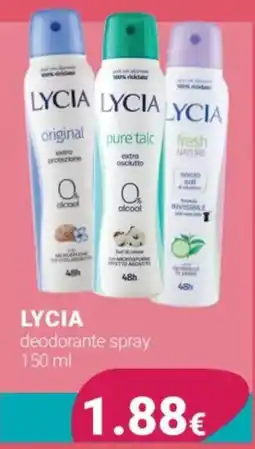 Tigotà LYCIA deodorante spray offerta
