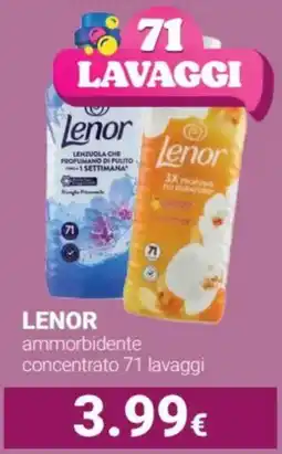 Tigotà LENOR ammorbidente concentrato offerta