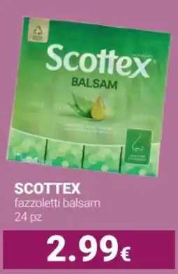 Tigotà SCOTTEX fazzoletti balsam offerta