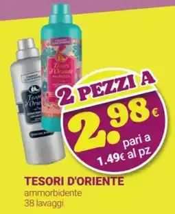 Tigotà TESORI D'ORIENTE ammorbidente offerta