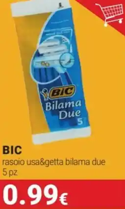 Tigotà BIC rasoio usa&getta bilama due offerta