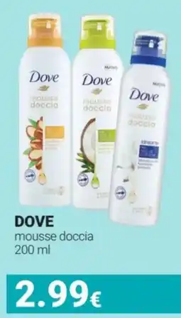Tigotà DOVE mousse doccia offerta
