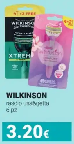 Tigotà WILKINSON rasoio usa&getta 6 pz offerta