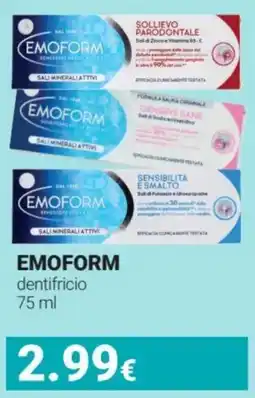 Tigotà EMOFORM dentifricio offerta