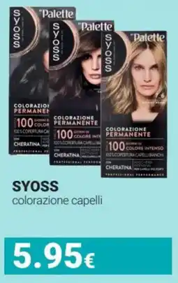 Tigotà SYOSS colorazione capelli offerta