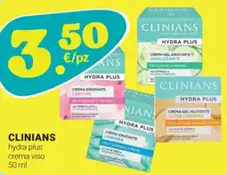 Tigotà CLINIANS hydra plus crema viso offerta