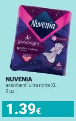 Tigotà NUVENIA assorbenti ultra notte XL offerta
