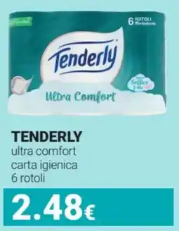 Tigotà TENDERLY ultra comfort carta igienica 6 rotoli offerta