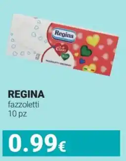 Tigotà REGINA fazzoletti 10 pz offerta