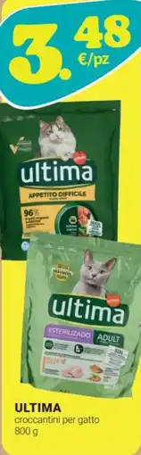 Tigotà ULTIMA croccantini per gatto offerta